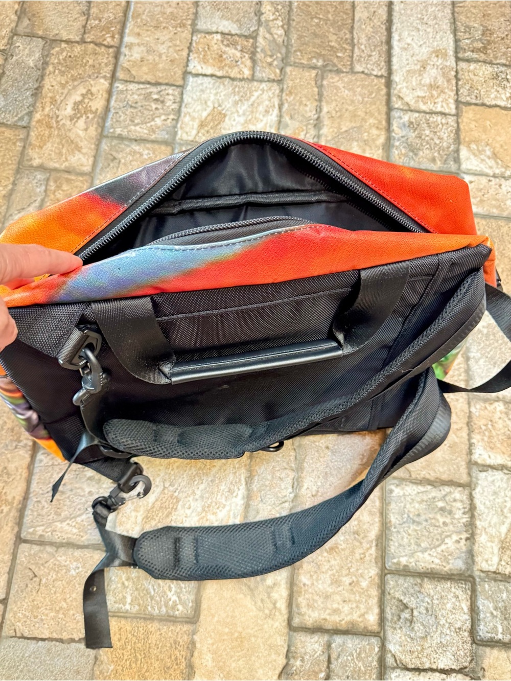 Rareform Orange and Black Men's Backpack & briefcase - Picture 12 of 12